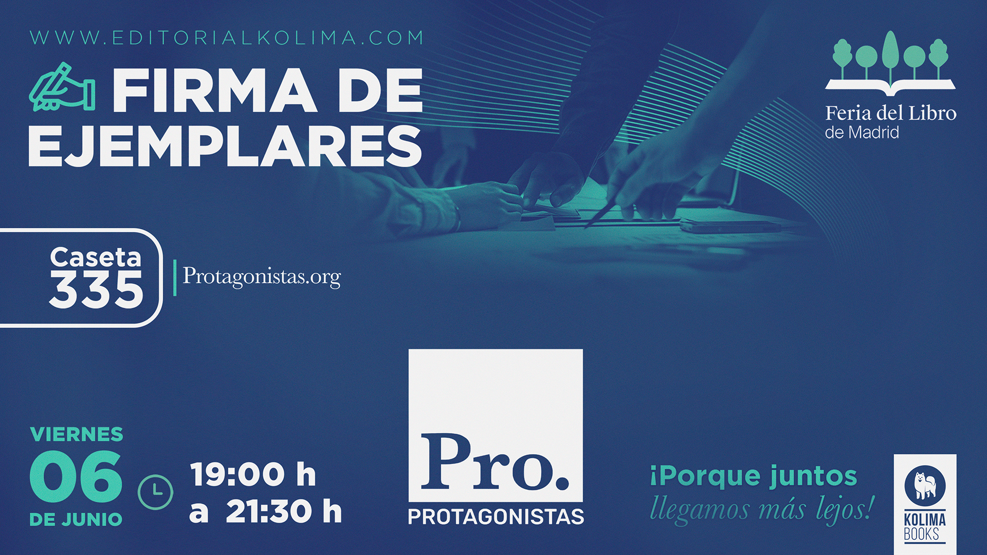 Protagonistas - Feria del libro 2025