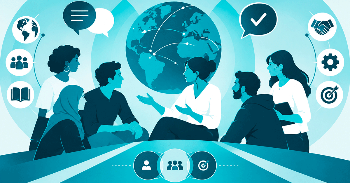 Colaboraci&oacute;n global y comunicaci&oacute;n intercultural